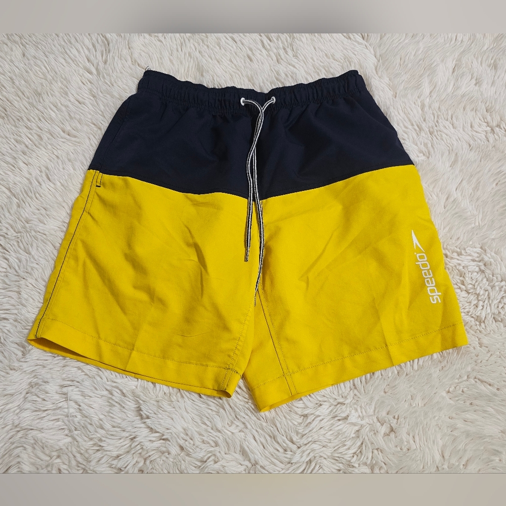 Speedo Navy and White Swimwear